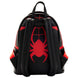 Détail de la doublure intérieure coordonnée du sac à dos Loungefly Spider-Man Miles Morales
