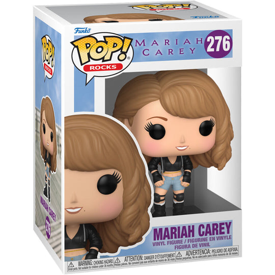 Boîte cadeau originale de la figurine Funko POP Rocks Mariah Carey avec logo et design coloré