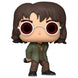 Vue rapprochée de la figurine Funko POP Liam Gallagher avec détails soignés et emballage d'origine