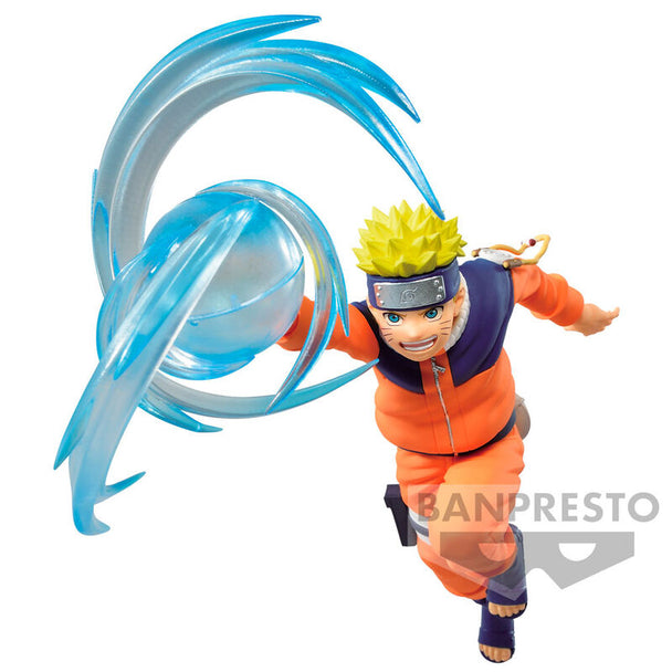 Figurine Naruto Uzumaki Effectreme 12cm vue de face avec détails précis et couleurs vives