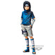 Figurine Sasuke Uchiha de Naruto en PVC, vue de face, 24 cm de hauteur
