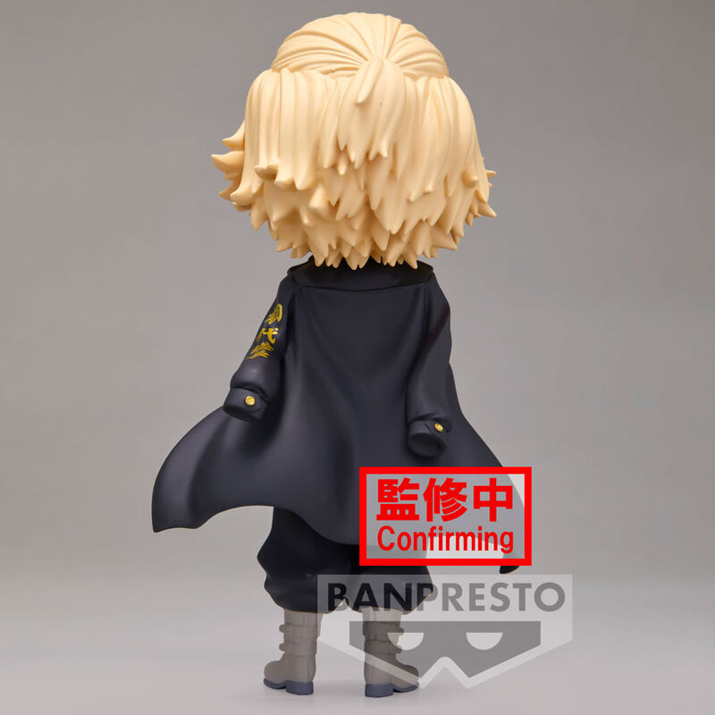 Photo de la figurine Manjiro Sano Mikey Q Posket en PVC avec finition brillante et couleurs vives