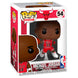 Détail de la figurine Funko POP Michael Jordan NBA Bulls, montrant le vinyle de 9cm et la boîte collector