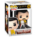 Figurine Funko POP de Freddie Mercury en tenue emblématique du concert Wembley 1986, vue de face