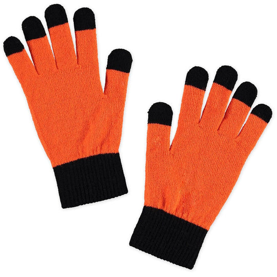 Ensemble complet bonnet et gants Salamèche posé sur une surface neutre