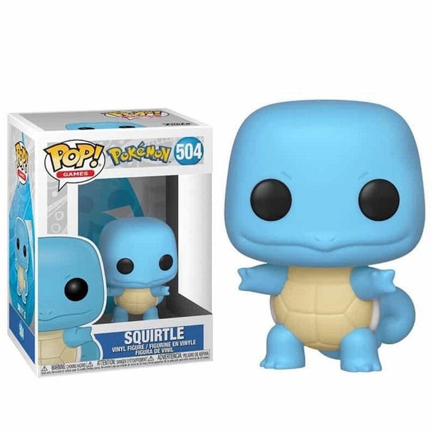 Figurine Funko POP Squirtle de 9 cm dans sa boîte cadeau officielle Pokémon