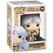 Vue rapprochée de la figurine Funko POP Sesshomaru Inuyasha, montrant les détails du visage et du costume
