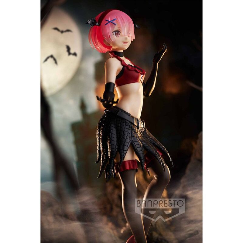 Photo d'ensemble de la figurine Ram avec éclairage mettant en valeur les couleurs