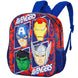 Détail des deux poches latérales en mesh sur le sac à dos Marvel Avengers The Four.