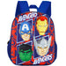 Image du sac à dos Marvel Avengers porté par un enfant, montrant son confort et sa taille adaptée.