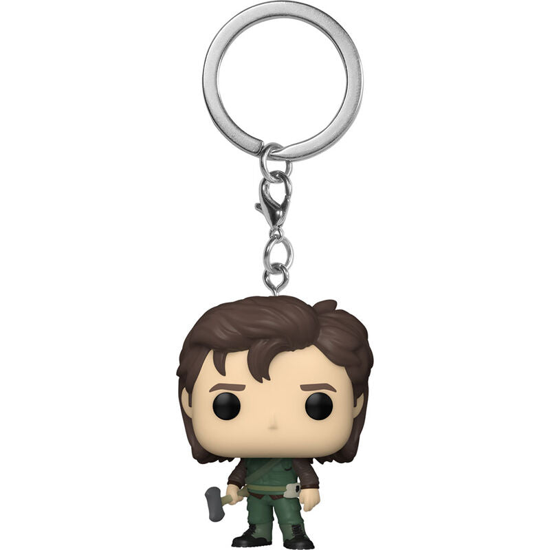 Porte-clés Funko Pocket POP Hunter Steve avec détails colorés et design fidèle au personnage