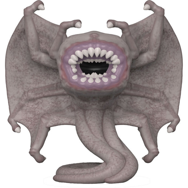 Figurine Funko POP Demo-bat de Stranger Things en vinyle, hauteur 9 cm, présentée dans sa boîte vitrine