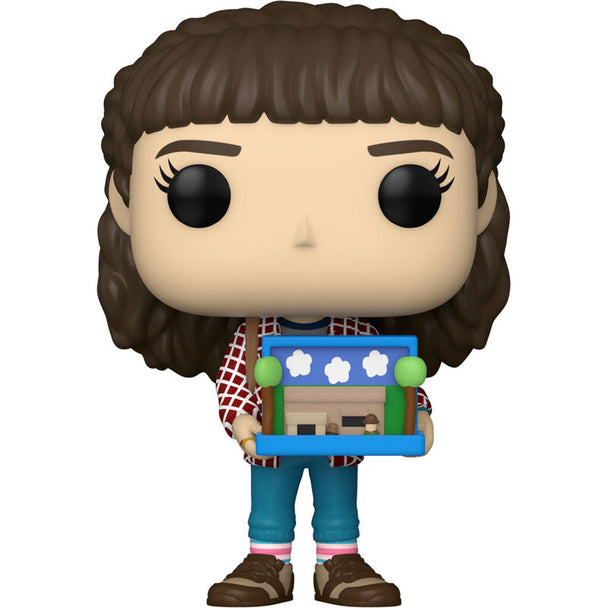 Figurine Funko POP Eleven de Stranger Things en vinyle de 9 cm avec boîte vitrine transparente