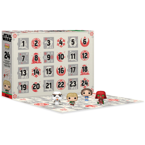 Zoom sur une figurine POP Star Wars issue du Calendrier de l'Avent FUNKO