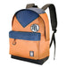 Sac à dos Dragon Ball 44cm KARACTERMANIA vu de face avec design coloré et poche avant zippée