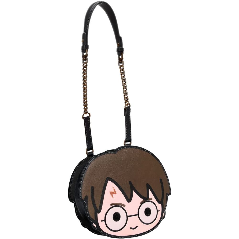 Intérieur doublé du sac Harry Potter Chibi, mettant en avant la qualité de la finition