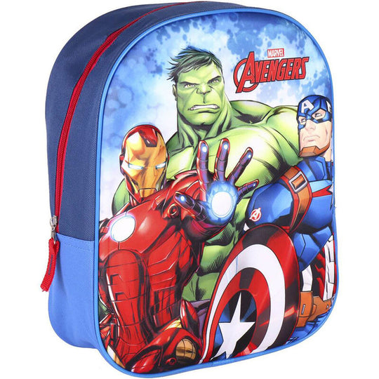 Sac à dos Marvel Avengers 3D de 31 cm avec design coloré et détaillé des super-héros pour enfants par CERDÁ