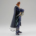 Vue latérale de la figurine Drake One Piece Granline Men avec costume traditionnel Wanokuni