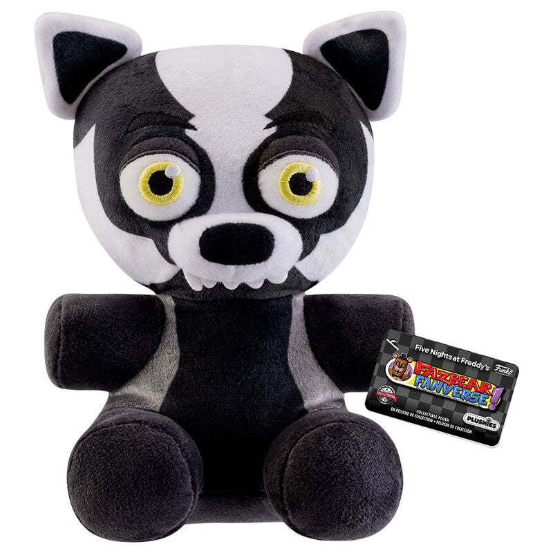 Peluche Blake the Badger exclusive 18cm issue de Five Nights at Freddy's Fanverse par FUNKO, vue de face.