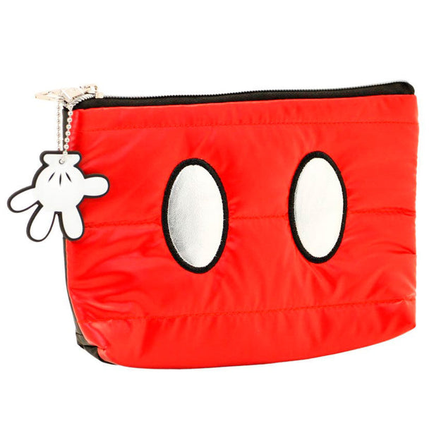 Trousse à crayons Disney Mickey Mouse KARACTERMANIA vue de face avec fermeture éclair fermée et design coloré