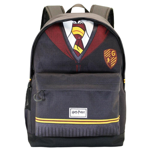 Détail de la poche avant du sac à dos Harry Potter en matériau recyclé RPET
