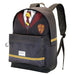 Vue latérale montrant la poche en mesh sur le sac à dos Harry Potter adaptable