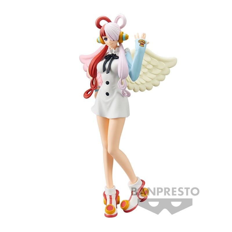 Vue arrière de la figurine BANPRESTO One Piece The Grandline Lady TBA Vol.1 mettant en valeur les détails du costume
