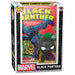 Vue latérale gauche de la figurine Funko POP Black Panther montrant les détails du vinyle