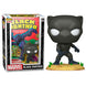 Figurine Funko POP Black Panther Marvel vue de face dans sa boîte vitrine transparente