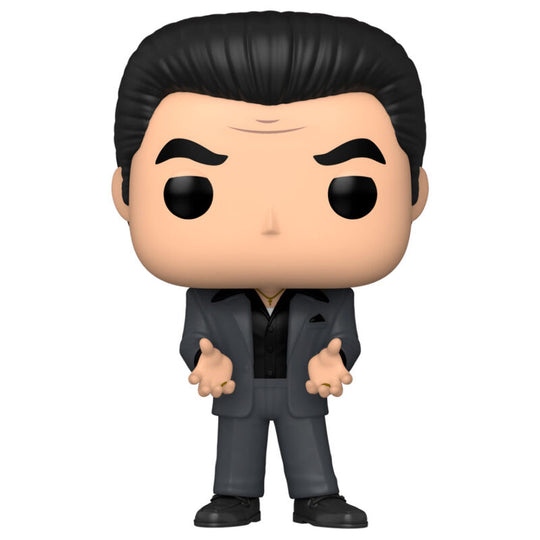 Figurine Funko POP Silvio The Sopranos présentée de profil montrant la qualité du vinyle et finition