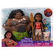 Poupée Disney Vaiana en tenue traditionnelle avec détails soignés, vue de face