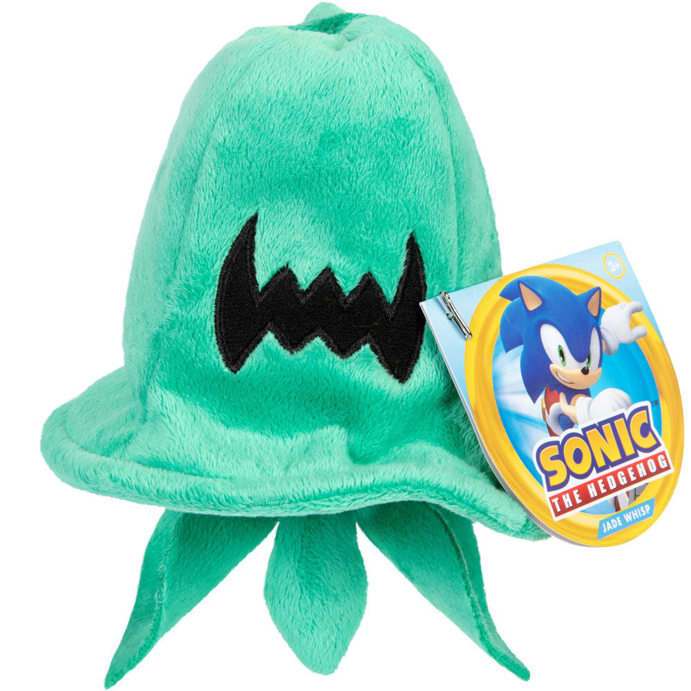 Peluche Sonic The Hedgehog Wave 7 montrant son dos et la finition du tissu