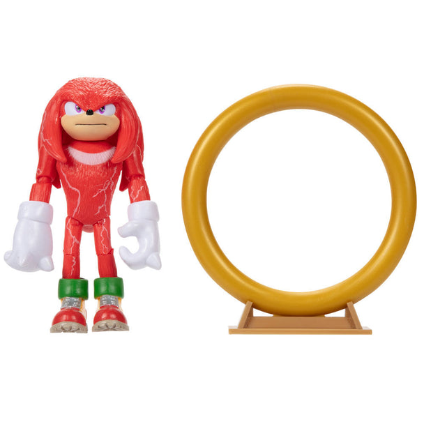 Figurine Sonic 2 JAKKS PACIFIC en position de course sur fond blanc