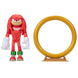 Figurine Sonic 2 JAKKS PACIFIC en position de course sur fond blanc