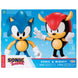 Figurine Sonic The Hedgehog de 10 cm en position dynamique avec détails bleus et rouges