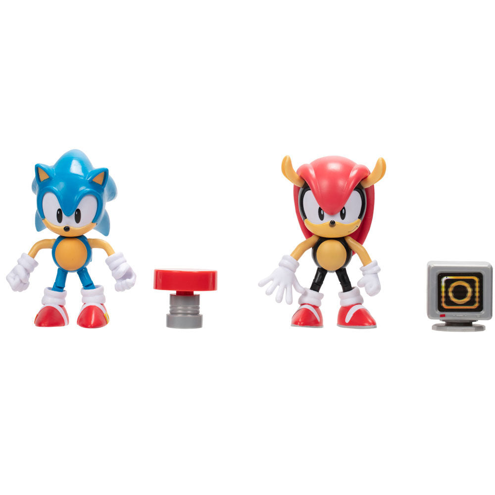 Figurine Mighty de 10 cm avec ses gants blancs et chaussures rouges, vue de face