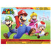 Vue d'ensemble du Calendrier de l'Avent Super Mario Bros avec ses 24 fenêtres colorées à ouvrir chaque jour