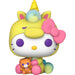 Vue latérale de la boîte collector contenant la figurine Funko POP Hello Kitty and Friends