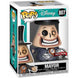 Figurine Funko POP exclusive du Mayor de Nightmare Before Christmas vue de face dans sa boîte vitrée
