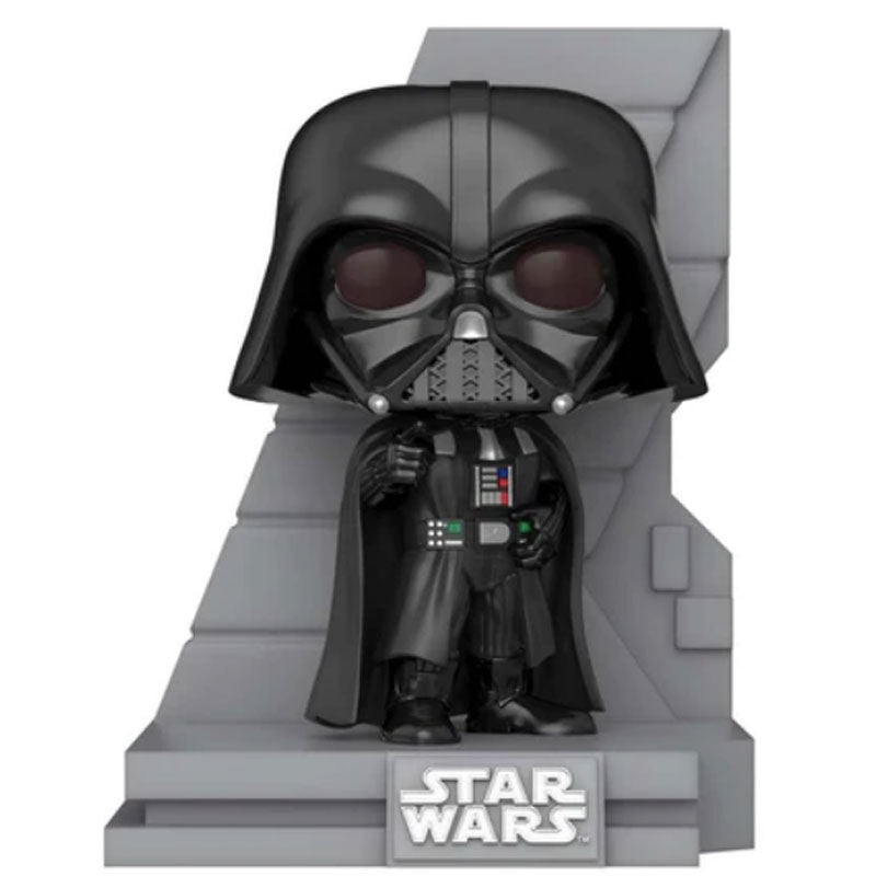 Boîte cadeau de la figurine Funko POP Star Wars Darth Vader Bounty Hunter avec logo officiel et fenêtre d’exposition