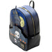 Photo des bretelles ajustables en cuir vegan du sac à dos Loungefly Nightmare Before Christmas