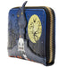 Fermeture éclair métallique solide du portefeuille Jack Skellington Loungefly
