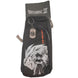 Sac bandoulière Dragon Ball Z CERDÁ vue de face avec logo coloré sur fond noir