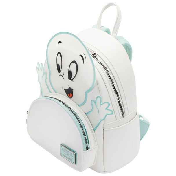 Profil latéral du sac à dos Casper en simili cuir vegan avec poches et sangles ajustables