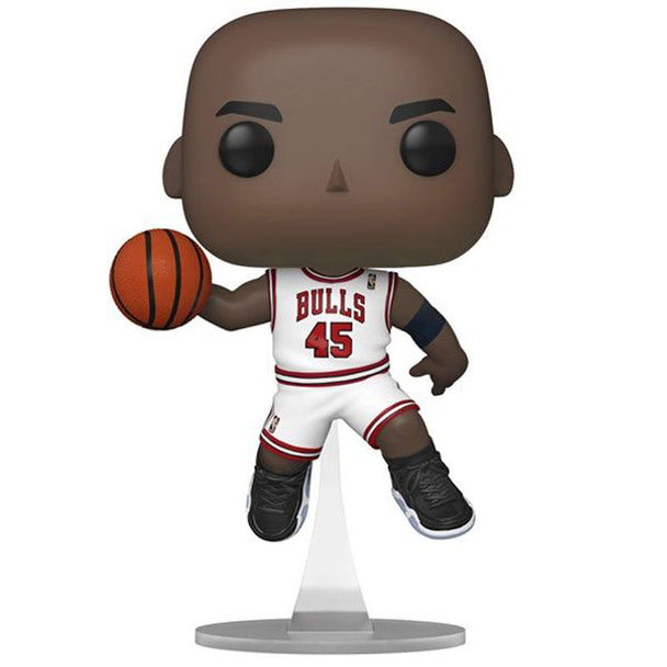 Figurine Funko POP de Michael Jordan en tenue Chicago Bulls, vue de face, hauteur 9 cm