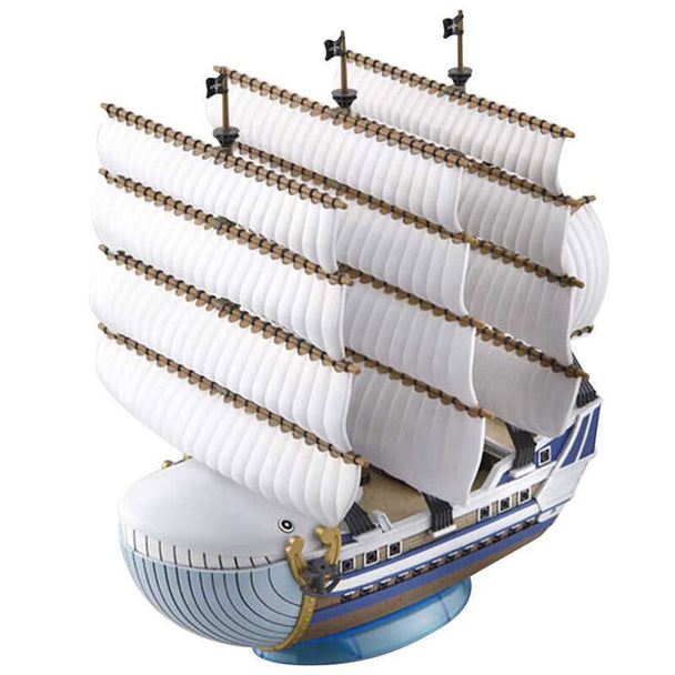 Maquette One Piece Moby Dick 15cm montée vue de face avec détails précis et couleurs vives