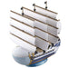 Maquette One Piece Moby Dick 15cm montée vue de face avec détails précis et couleurs vives