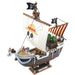 Maquette Going Merry One Piece de 30cm montée vue de face avec détails précis du navire
