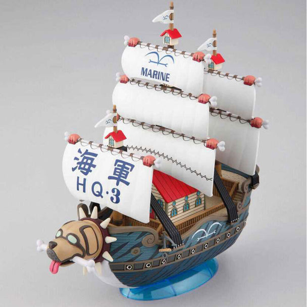 Kit de modélisme Garps Ship One Piece BANDAI, pièces assemblées sans colle ni peinture visibles