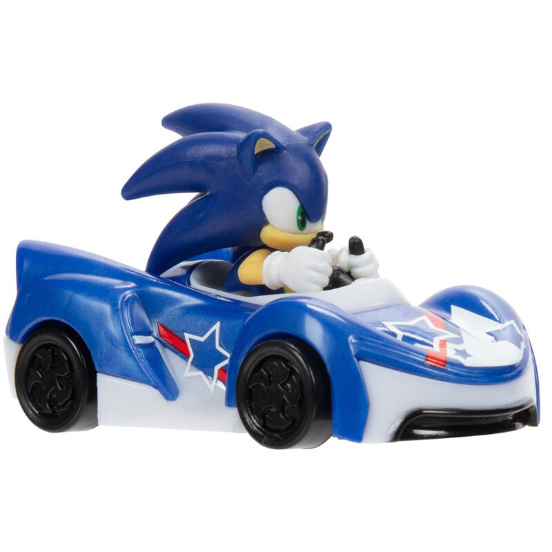 Figurine de véhicule Tails de la série 3 Sonic The Hedgehog par JAKKS PACIFIC avec couleurs vives